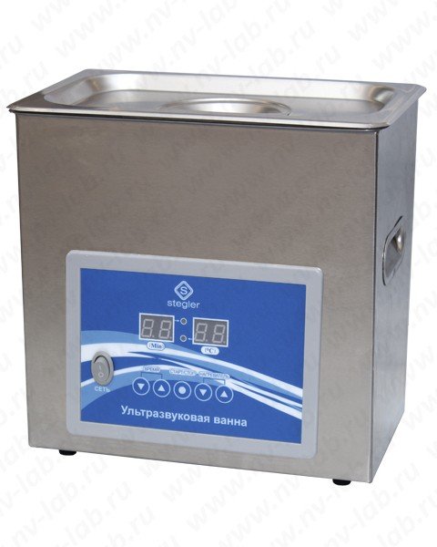 Ультразвуковая ванна (мойка) 3DT (3 л,20-80°C,120W)